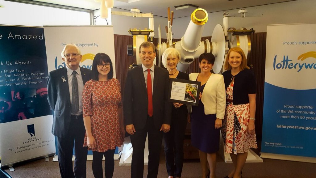 Perth Observatory Lotterywest community grant